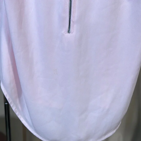 Smart Set Pink Zip-Front Tank Top - Picture 6 of 8